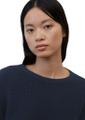 Rundhalspullover loose Blau S