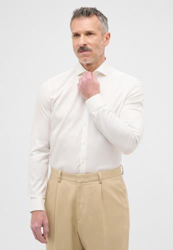 Cover Shirt Twill Langarm Beige 43/Langarm - 65cm