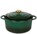 Küchenprofi Provence Bratentopf rund 26cm - racing green