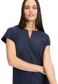 Kurzarm-Shirt Blau XXL