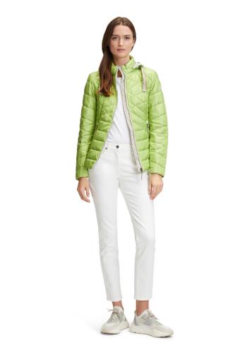 Steppjacke 44 Leicht tailliert - Dark Citron