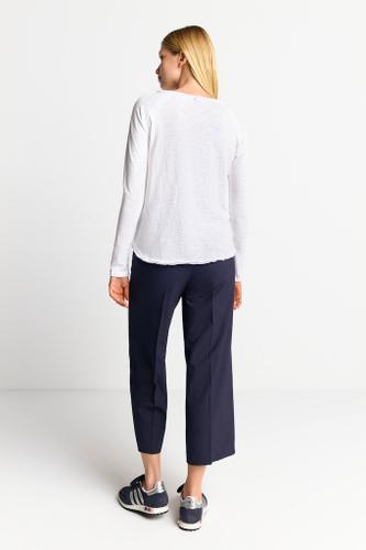Organic Heavy Jersey Longsleeve Weiß XS