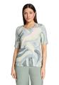 Printshirt 46 Tailliert - Mint/Green