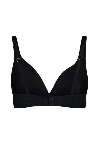 Skiny Damen Triangel gepaddet Micrornaments Schwarz 85 A