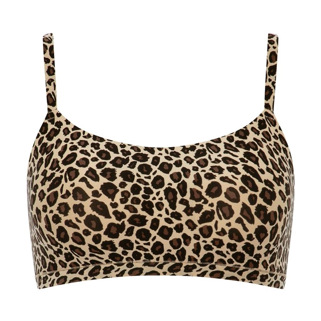 SOFTSTRETCH Bustier mit Rundhalsausschnitt Mehrfarbig XS/S