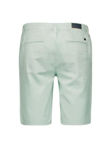 Short With Linen Garment Dyed Grün L