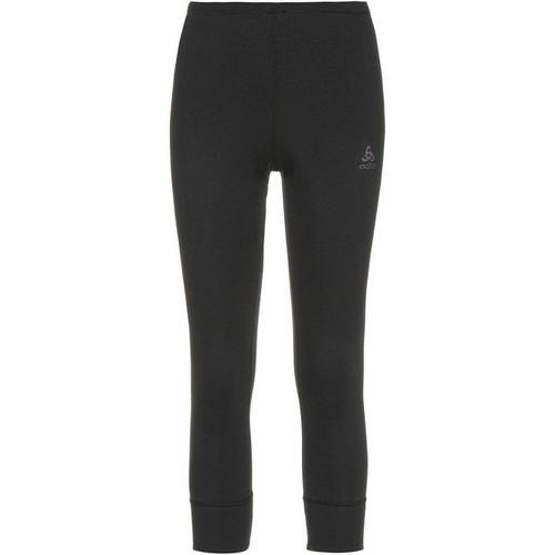 ODLO Damen 3/4 Hose BL BOTTOM 3/4 ACTIVE WARM ECO M in Schwarz