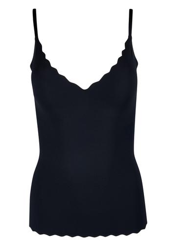 Skiny Damen Spaghettishirt herausnehmbare Pads Micro Essentials 42 - Black