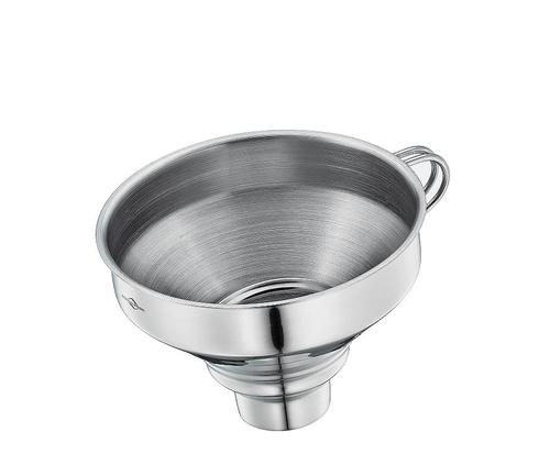 Trichter Edelstahl mit Sieb 9cm Ø13cm