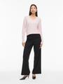 VIRIL V-NECK L/S KNIT TOP - NOOS XL Normal geschnitten - Cherry Blossom