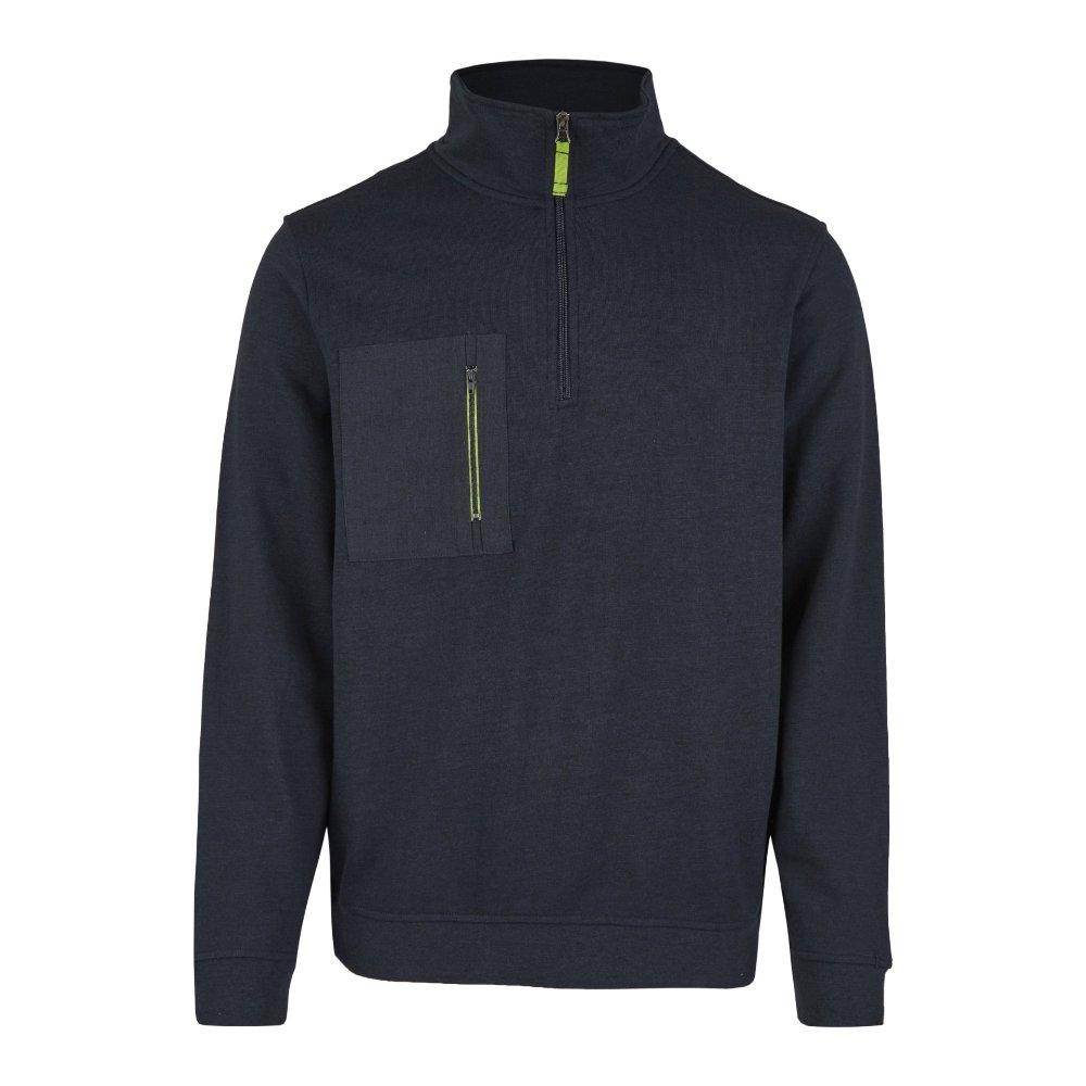 SMART Zip-Sweat - Blau - Gr: 4XL