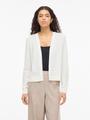 VILOLLO SHORT L/S KNIT CARDIGAN - NOOS L Normal geschnitten - White Alyssum