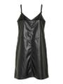 VILAC S/L COATED DRESS Schwarz 40