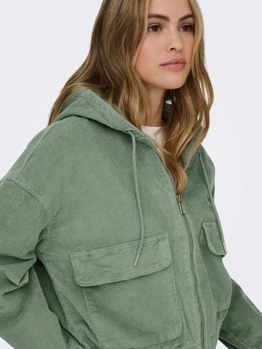 ONLKENZIE L/S CORD JACKET PNT NOOS XL - Lily Pad
