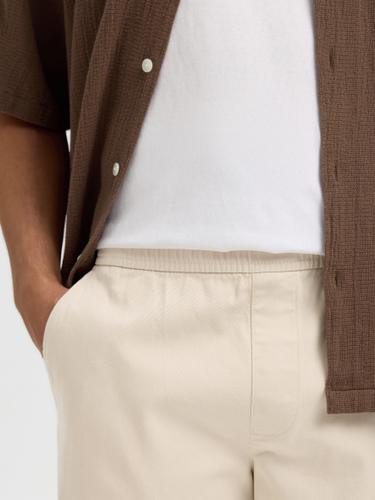 SLHREGULAR-HARVEY SUMMER SHORTS L Normal geschnitten - Oatmeal