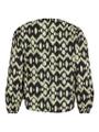 VIKALLILA GRY V-NECK L/S SHIRT Schwarz 40