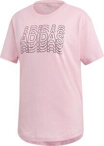 ADIDAS Damen T-Shirt Lineage ID S in Silber