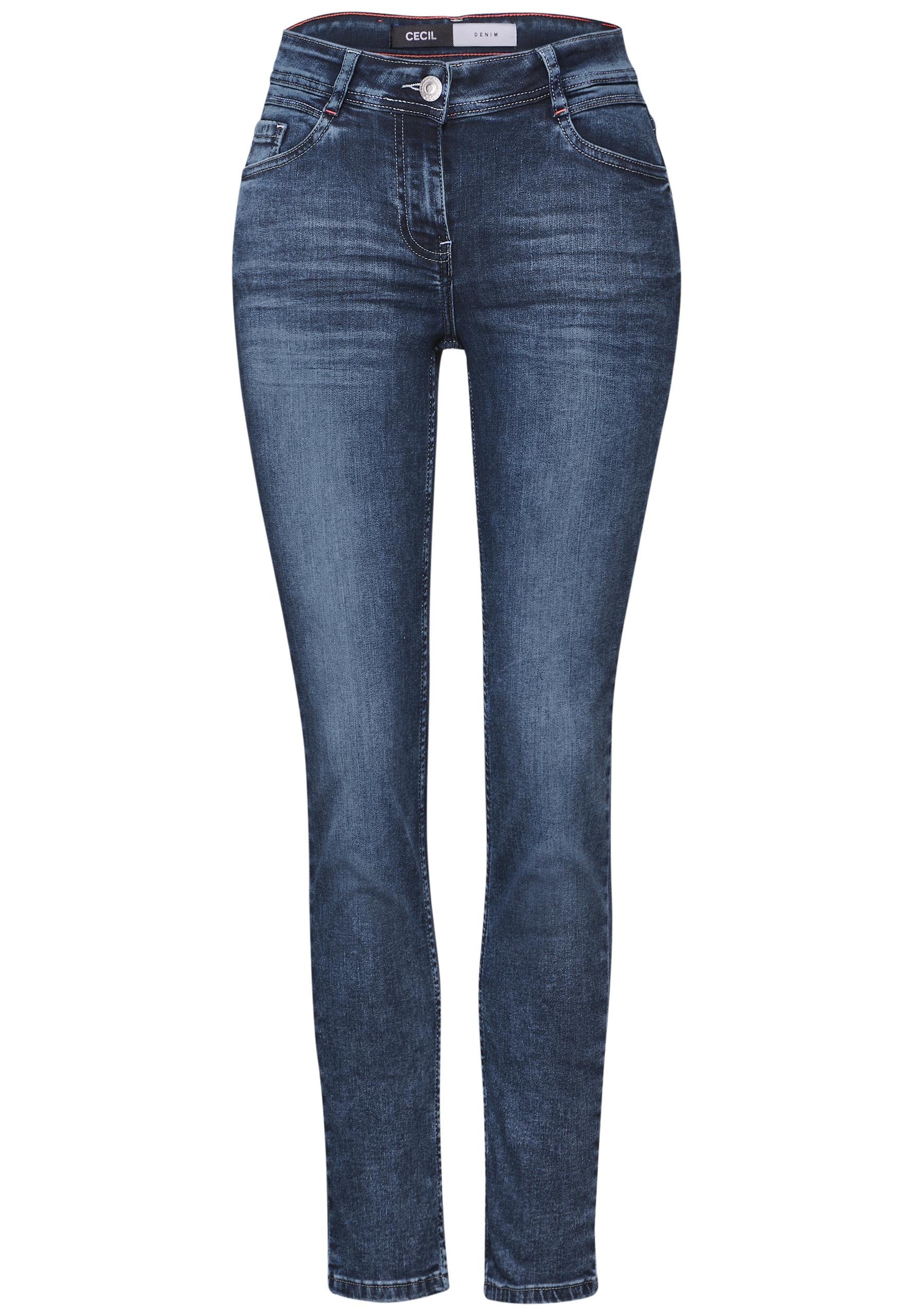 Jeans im Casual Fit 27/30 - Mid Blue Wash