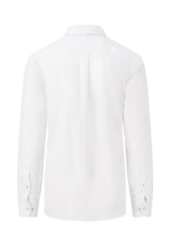 Pure Linen, B.D., 1/1 3XL Casual Fit - White