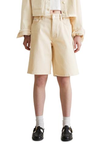 Bermuda Model Jonnda relaxed 31 Relaxed Fit - Offwhite_multi_04