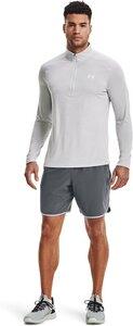 UNDER ARMOUR Herren Langarm Tech 2.0 1/2 Zip XL in Grau