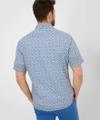 Style Dan L Herrenhemd, Halbarm, Button Down-Kragen, Durchgehende Knopfleiste, Modern Fit, Leicht taillierte Silhouette - Balance