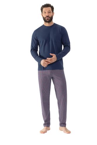 Anzug lang Blau XL