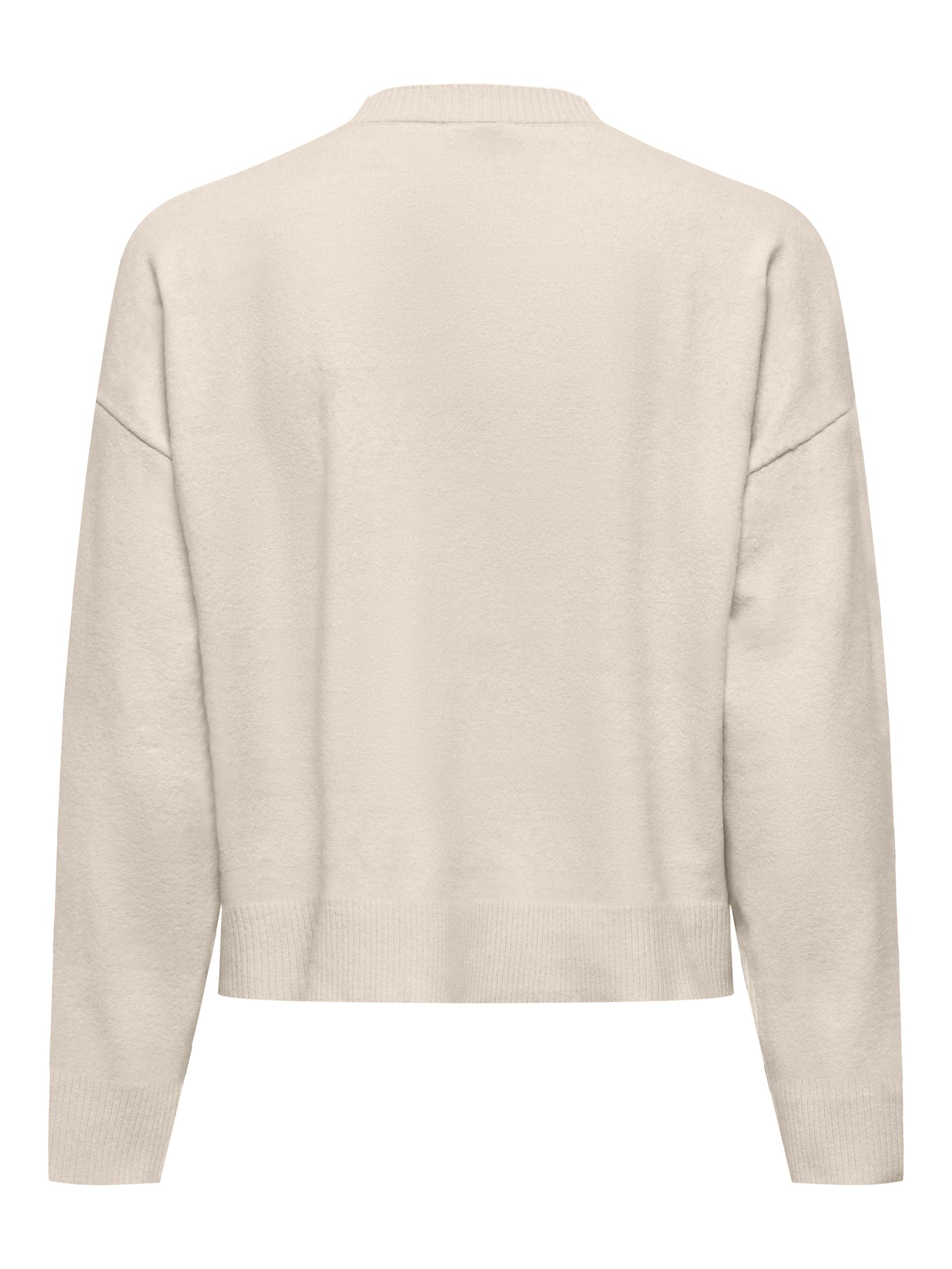 ONLAMA LIFE LS V CARDIGAN CS KNT L Normal geschnitten - Birch