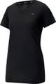 PUMA Damen T-Shirt Studio Lace Keyhole M in Schwarz