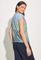 Burn-Out T-Shirt mit Print M - Fir Green