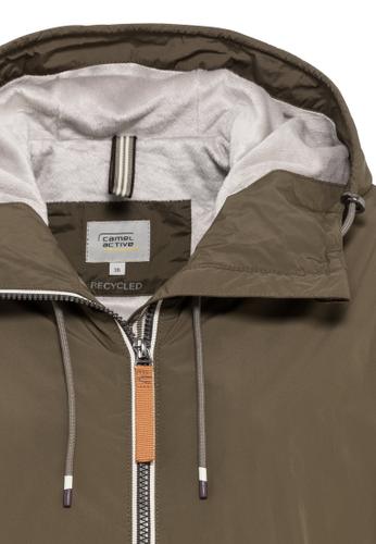 Funktionsmantel aus recyceltem Polyester 36 Relaxed Fit - Dark Khaki
