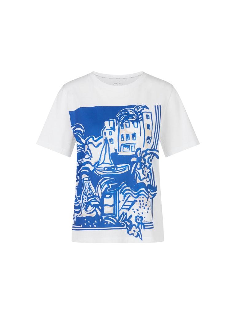 Printed T-Shirt "Rethink Together" Weiß 38