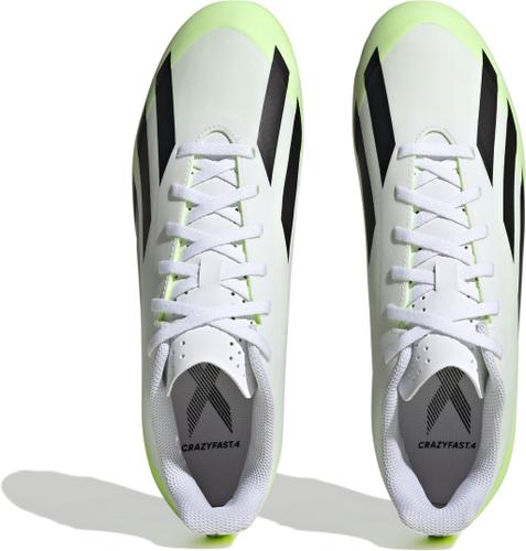 ADIDAS Herren Fussball-Rasenschuhe X CRAZYFAST.4 FxG 43 ⅓ in Grau