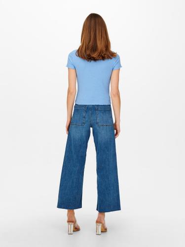 ONLEMMA S/S SHORT TOP NOOS JRS XL Normal geschnitten - Ultramarine