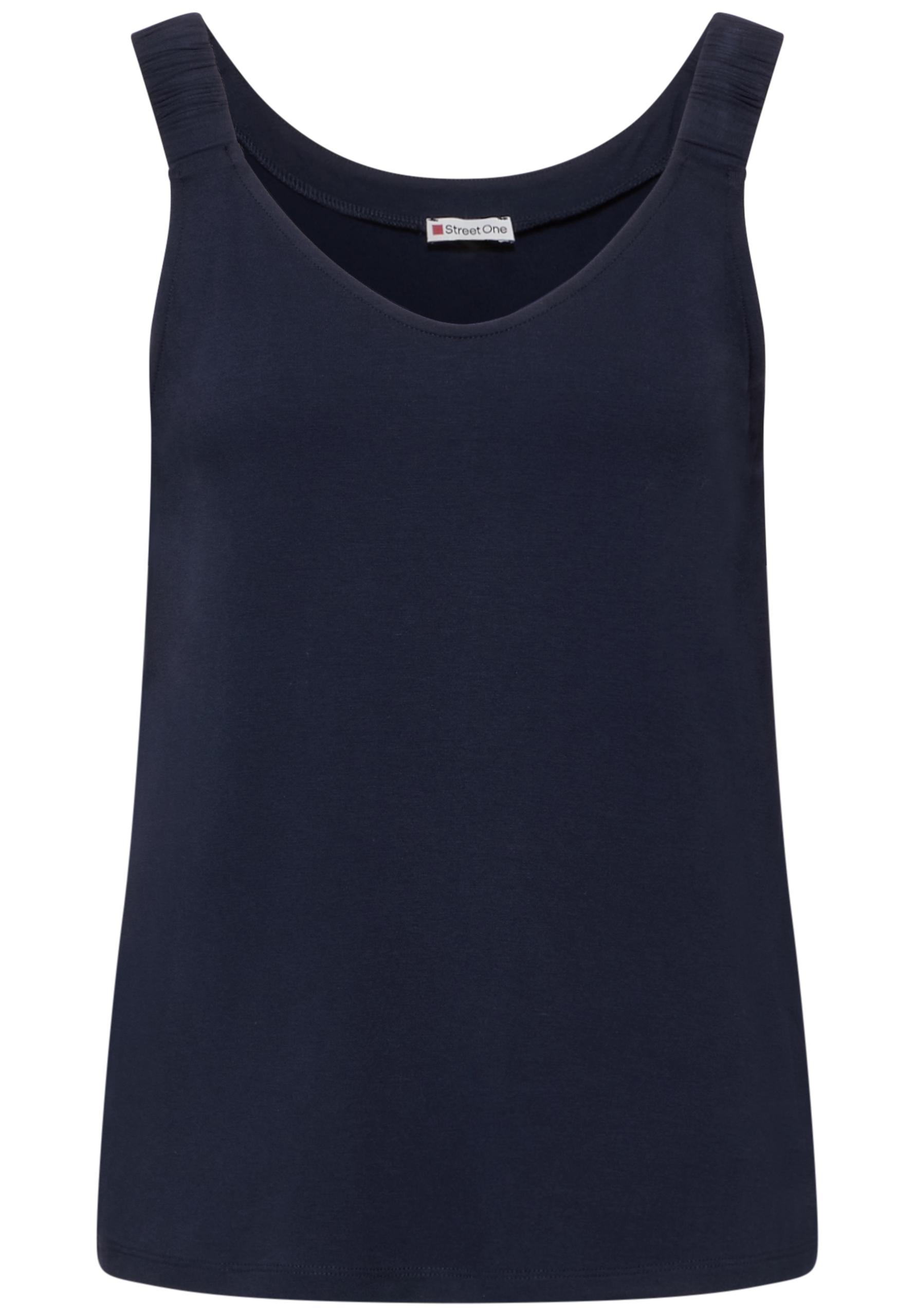 Top mit V-Neck 40 - Deep Blue