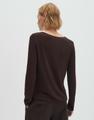 Langarmshirt "Kirosa" - Braun / 36