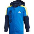 ADIDAS Kinder Fitted Kapuzenjacke 116 in Blau