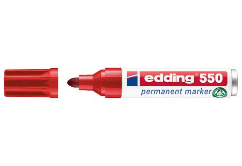 edding Permanentmarker 550 rot