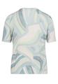 Printshirt 46 Tailliert - Mint/Green