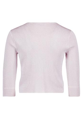 Strickbolero Silber M