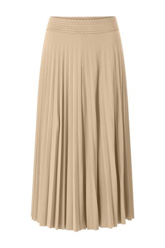 midi plissee skirt Beige 36