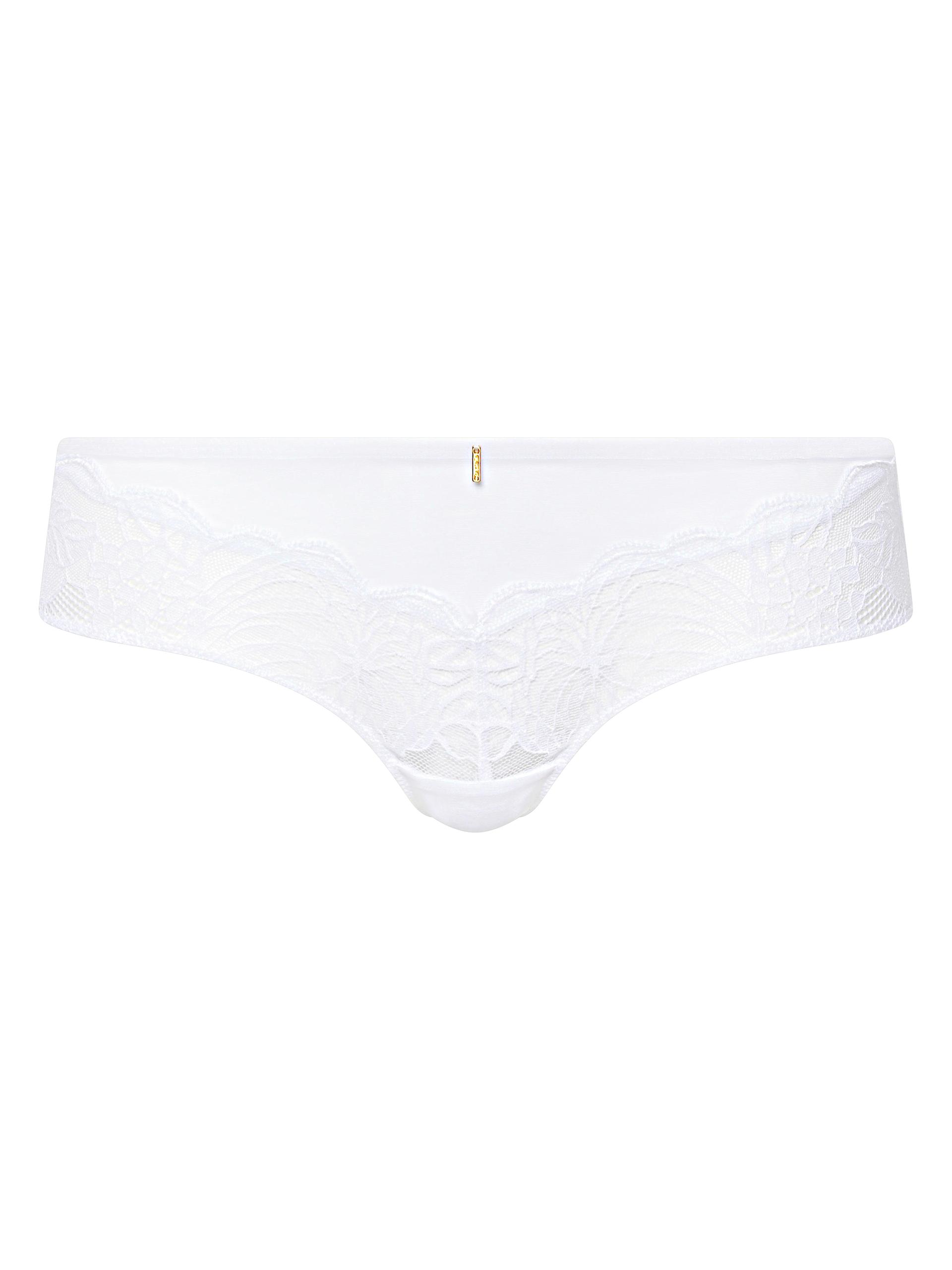 MIDNIGHT FLOWERS Shorty 42 - Weiß