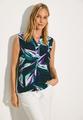 Gemusterte Bluse M - Fir Green