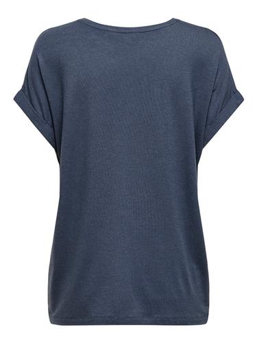 ONLMOSTER S/S O-NECK TOP NOOS JRS Blau L