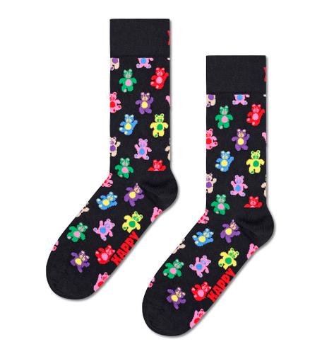 Teddy Bear Sock Schwarz 36-40