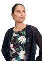 Blusenjacke Blau 46