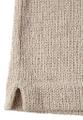 T-Shirt mit Glitzerdetails Beige 36
