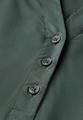 Kurzarmbluse in Unifarbe L - Dark Balmy Khaki