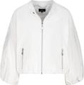 Nylon-Jacke mit Stickerei 44 - Cream
