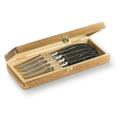 GEFU Steakmesser-Set in edler Kiefernholz-Box »Basco«